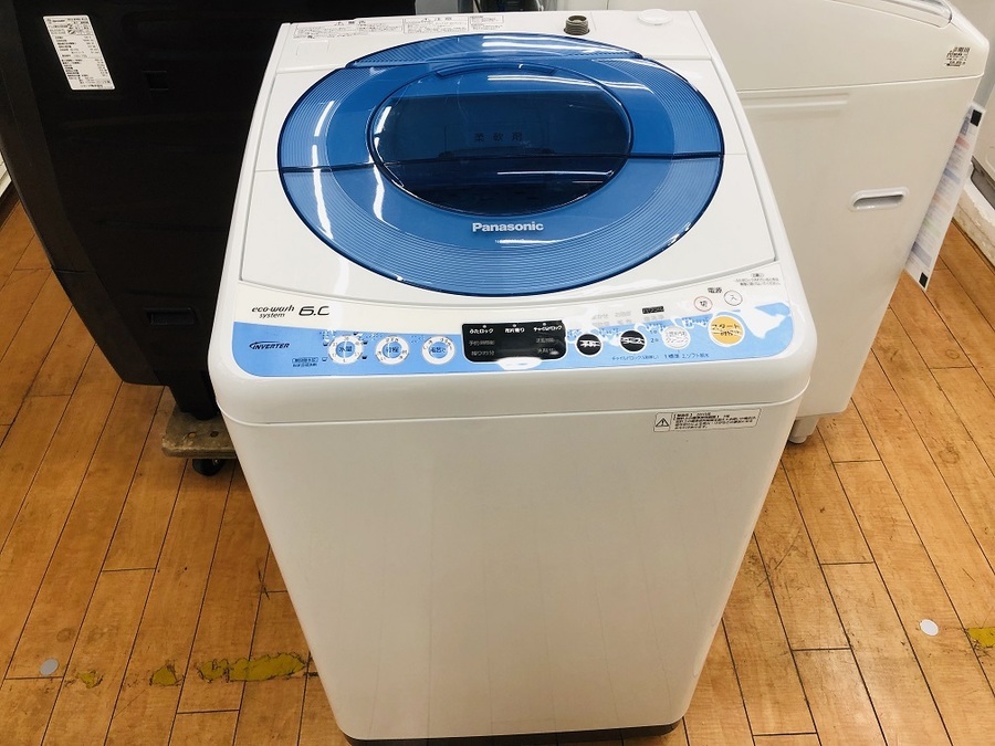 Panasonic 6.0kg縦型洗濯機が入荷しました！！【相模原店】｜2019年04