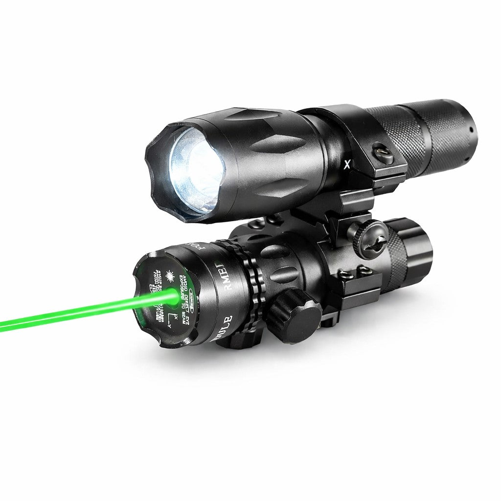 Green Laser Sight And Flashlight Combo Compatible With Hatsan Escort W