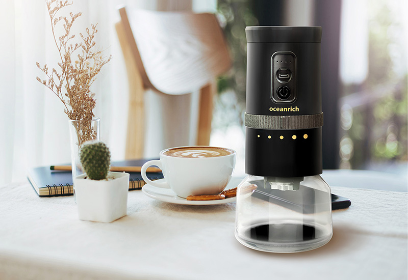 ユニーク | 「あっ」という間に挽きたてのコーヒーが完成！oceanrich