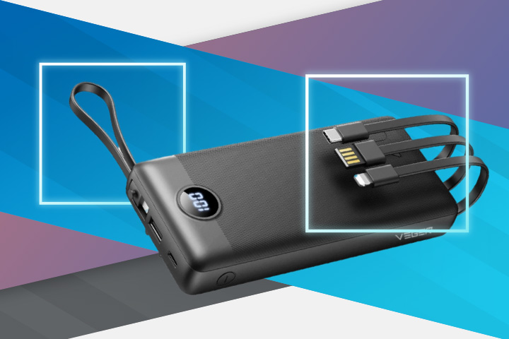 公式】VEGER PowerBank C20 | パワーバンクやポータブルチャージャー