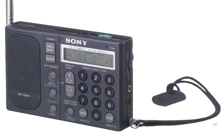 Sony ICF-SW1 Shortwave Radio ICFSW1S