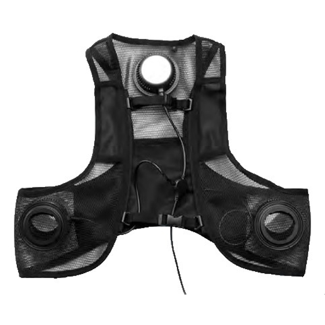 アイトス LX-3SPV 排熱スペーサー付 3個式ペルチェベストセット