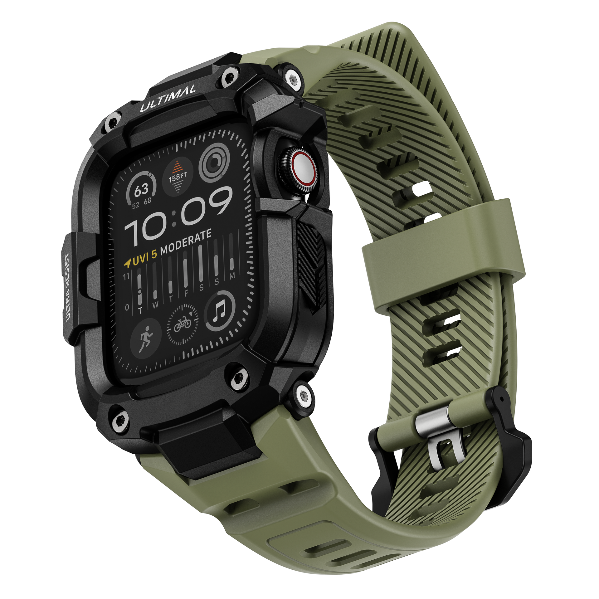 ULTIMAL 超保護ケースバンド Apple Watch用