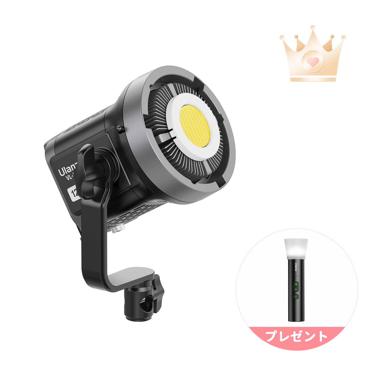 Ulanzi 120W バイカラー/RGB Vマウントビデオライト - Ulanzi Japan