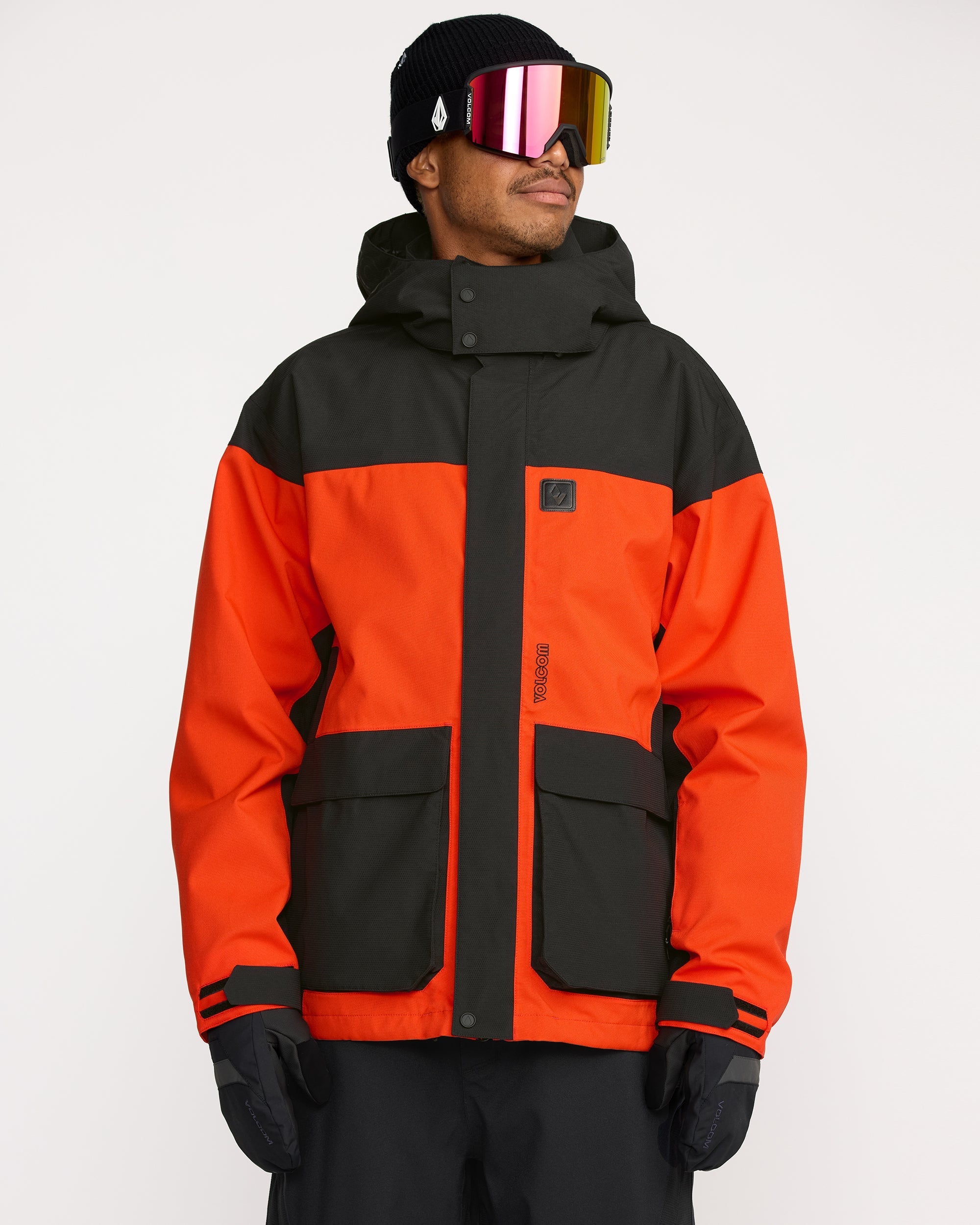 Kleveland Jacket - Orange Shock - Men - Volcom EU – Volcom Europe