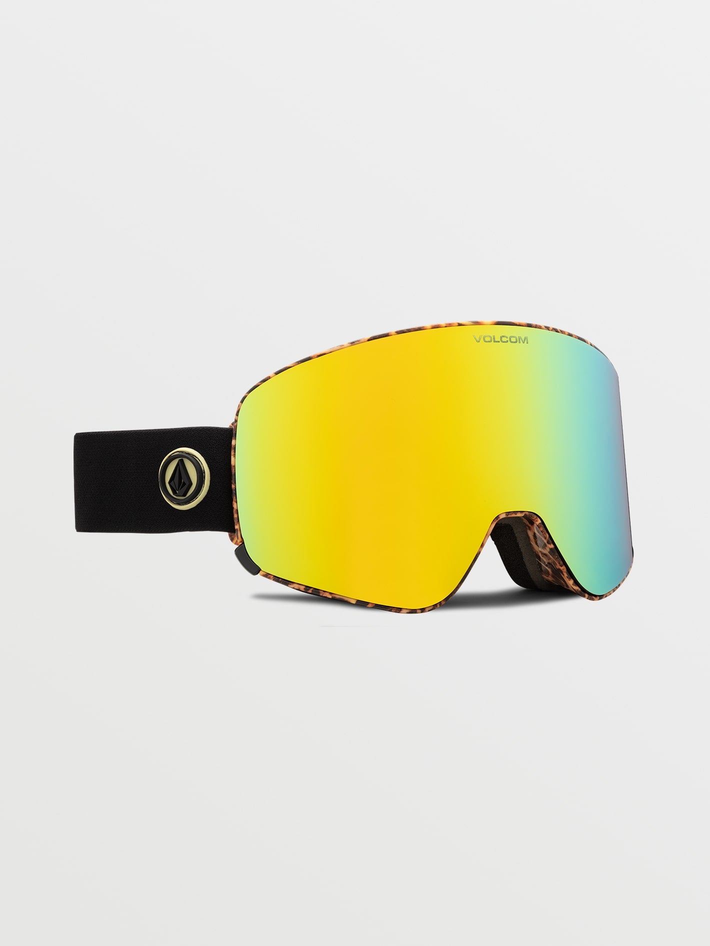 Odyssey Giraffe/Black Goggle (+ Bonus Lens) - Gold Chrome | Volcom