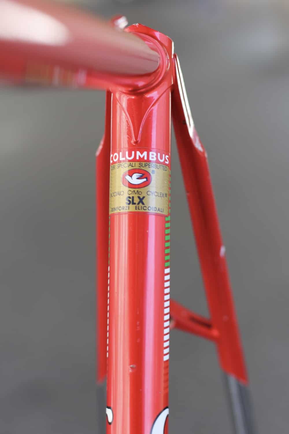 Casati Monza Columbus SLX Frame / 55 cm / Red - velowizard.com