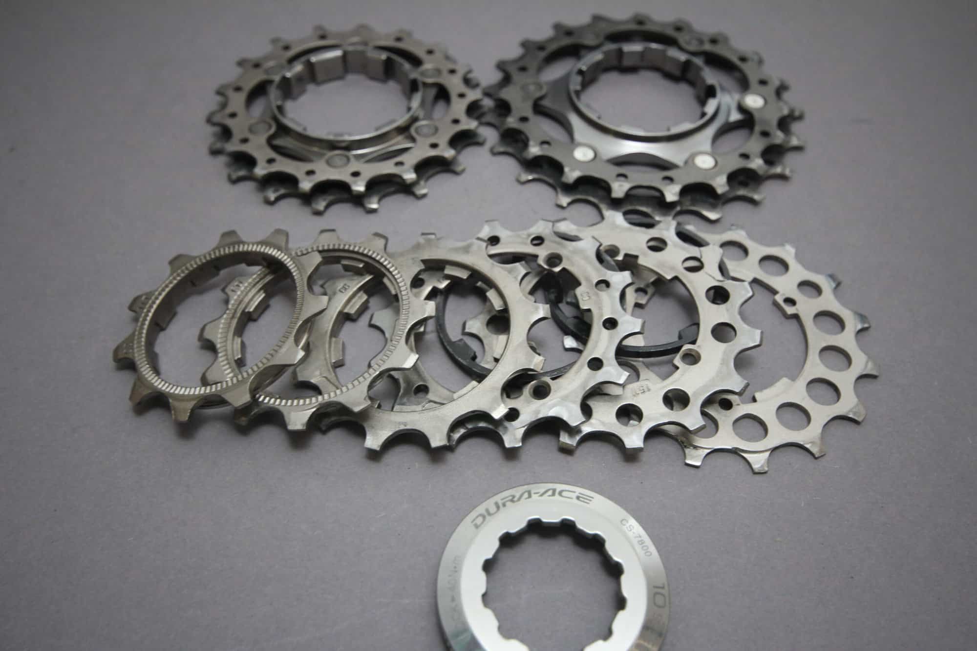 Shimano Dura Ace CS-7800 Cassette / Titanium / 10 Sp / 11-21