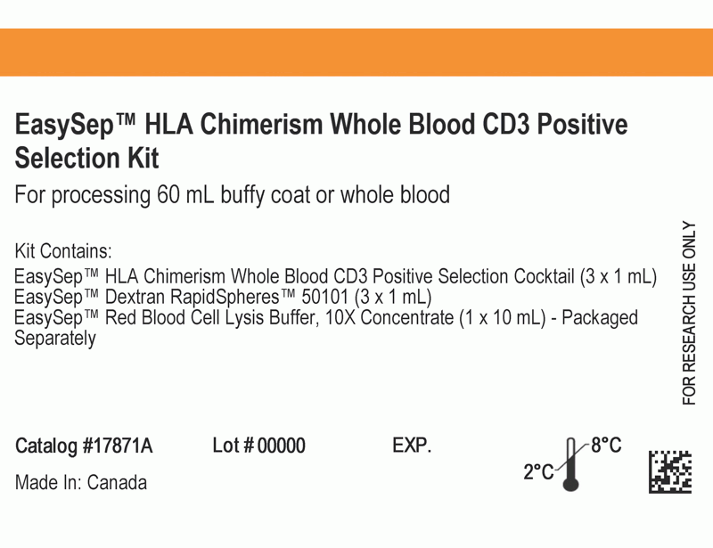 EasySep HLA Chimerism Whole Blood CD3 Positive Selection Kit