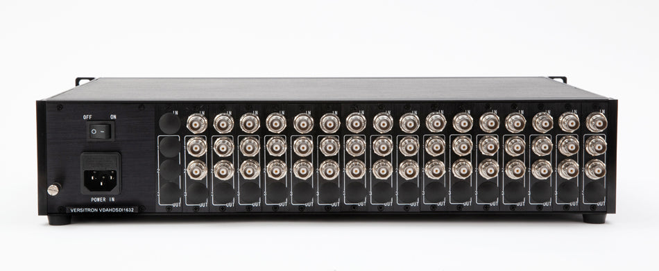 16 x 32 HD-SDI Interface Video Distribution Fiber Optic Amplifier