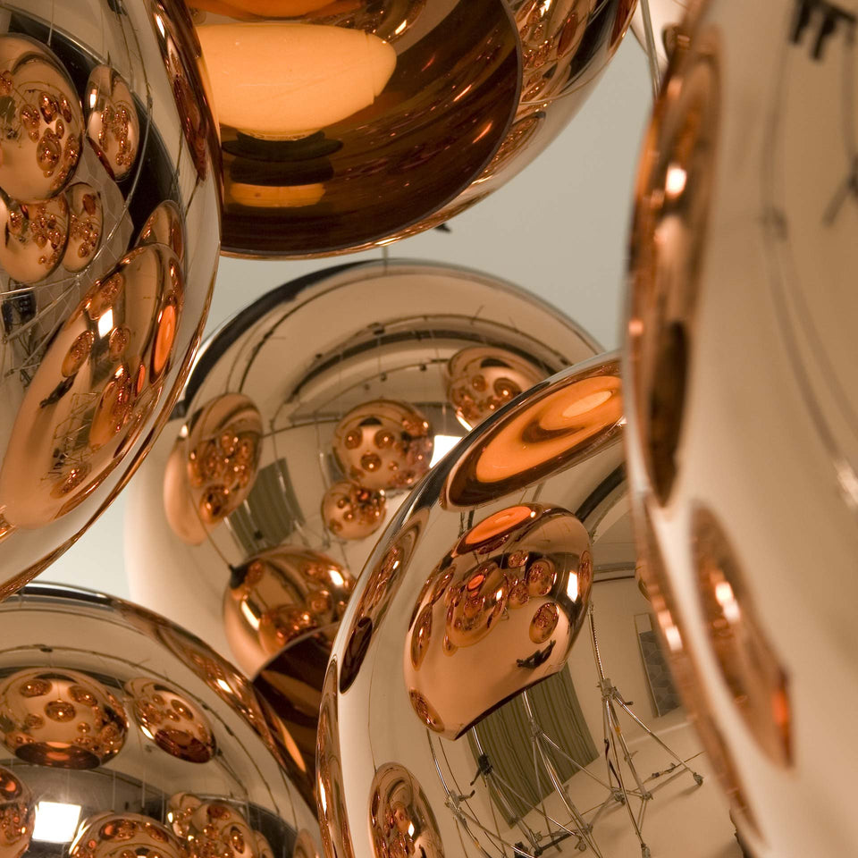 Copper Round 25cm Pendant - Tom Dixon – Vertigo Home