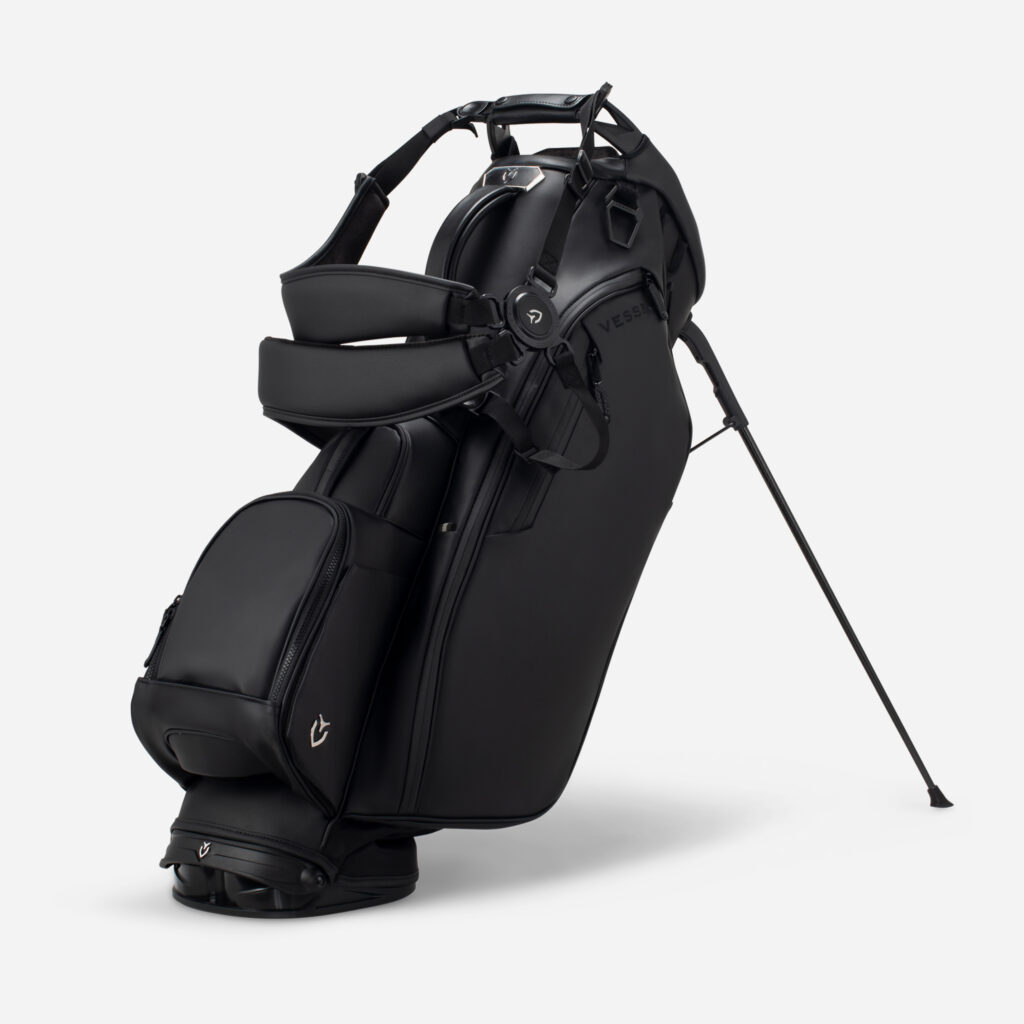 Lux Stand Crosshatch Green S&W | VESSEL GOLF
