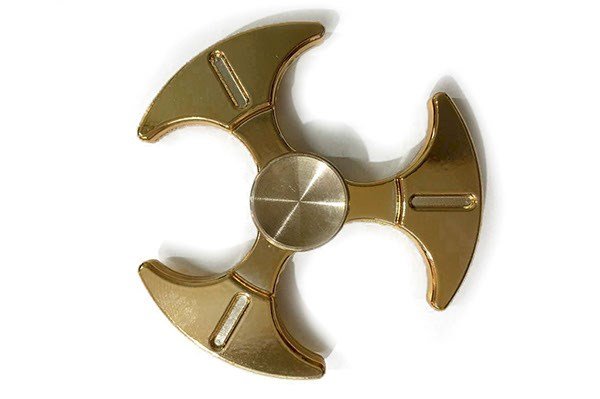 Spinners copper alloy 6,6x1,3cm ass.. - Vestergaard Group