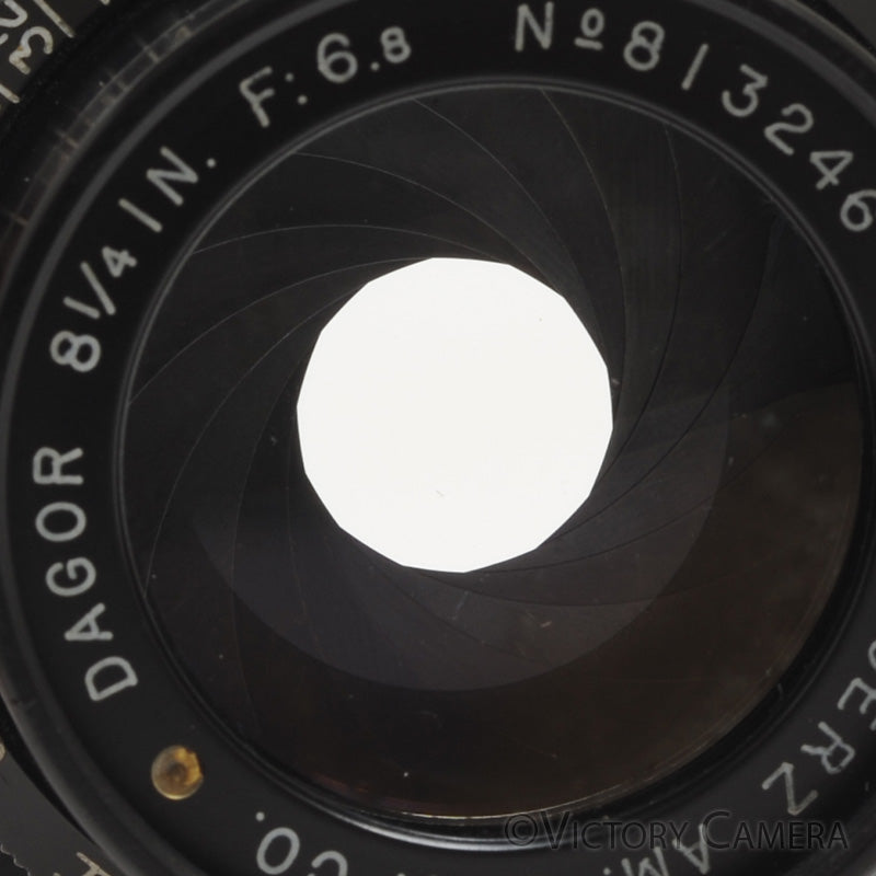 C.P. Goerz (American Optical) Gold Dot Dagor 8 1/4