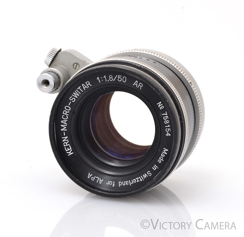 Kern Macro Switar 50mm f1.8 AR Prime Lens for Alpa Cameras [EXC-]