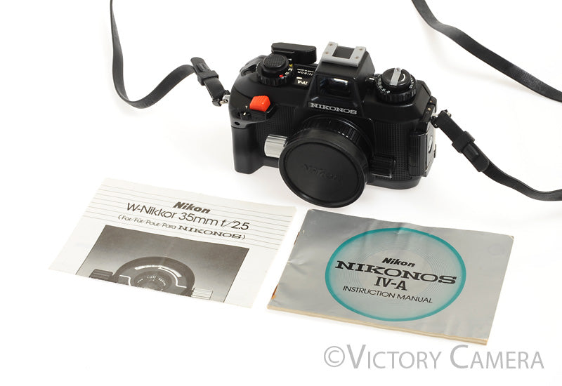 Nikon Nikonos IV-A Underwater 35mm Film Camera w/ 35mm f2.5 Lens [EXC]