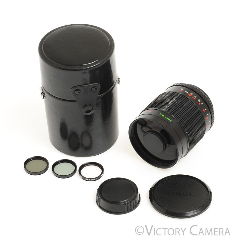 Samyang MC 500mm F8 Mirror Lens for Pentax K [EX-]