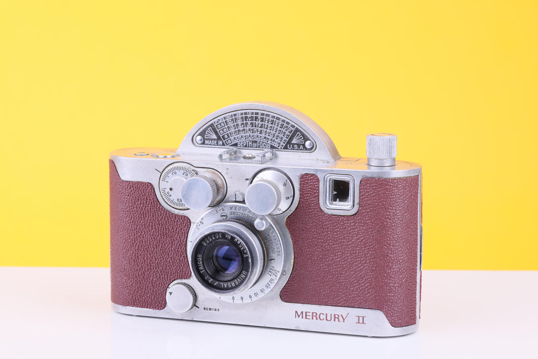 Mercury II 35mm Half Frame Film Camera – Vintage Camera Hut