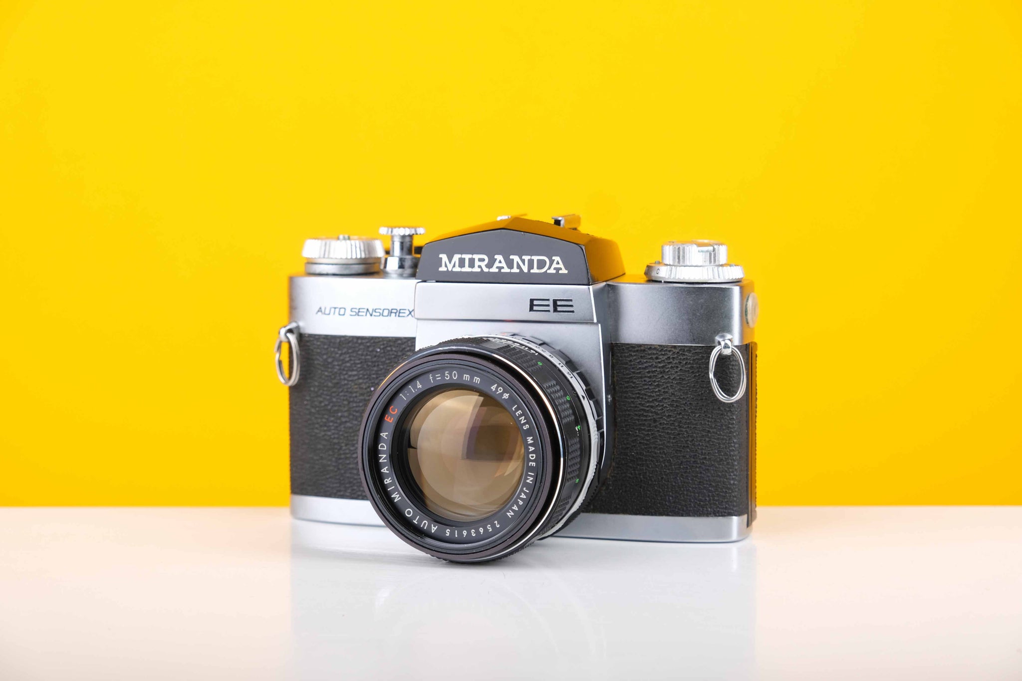 Miranda Sensorex EE 35mm Film Camera with Miranda EC Auto 50mm f1