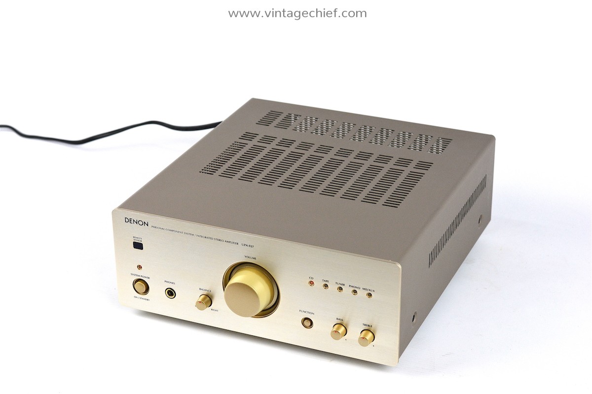 Denon UPA-F07 Amplifier | 2 x 40 Watt | Phono | Compact | Stereo