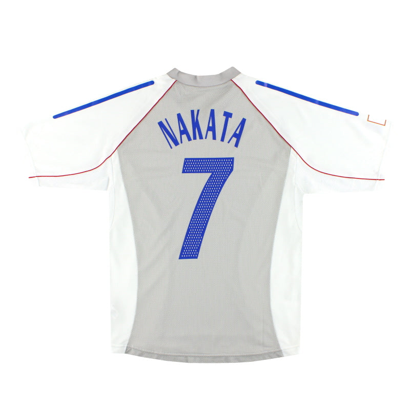 2002-04 Japan adidas Player Issue Away Shirt Nakata #7 *Mint* L