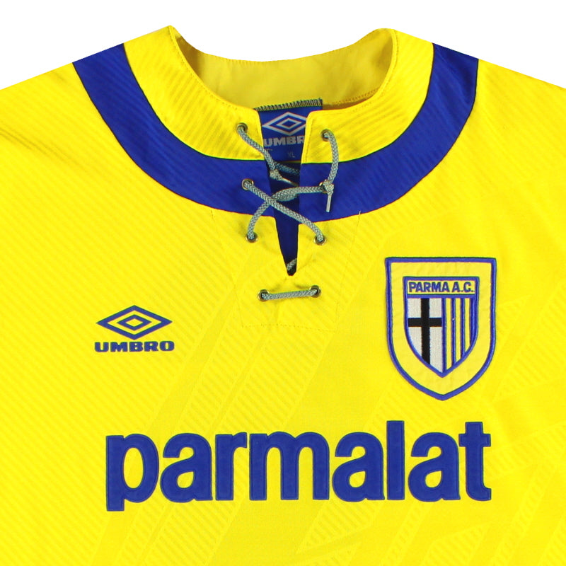 1993-95 Parma Umbro Away Shirt #6 XL | Vintage Football Shirts