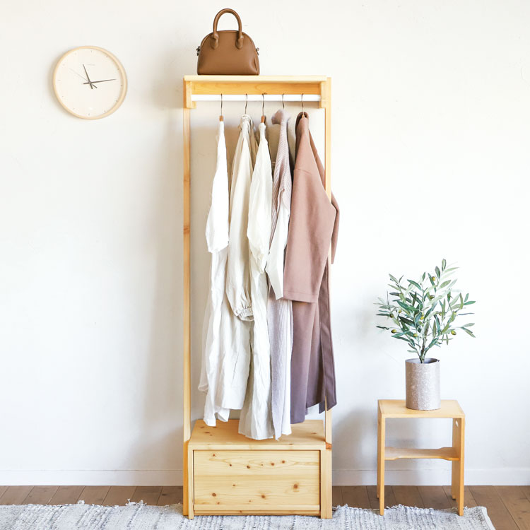 オープンワードローブ TL single｜家具とリビング収納の専門店キシル