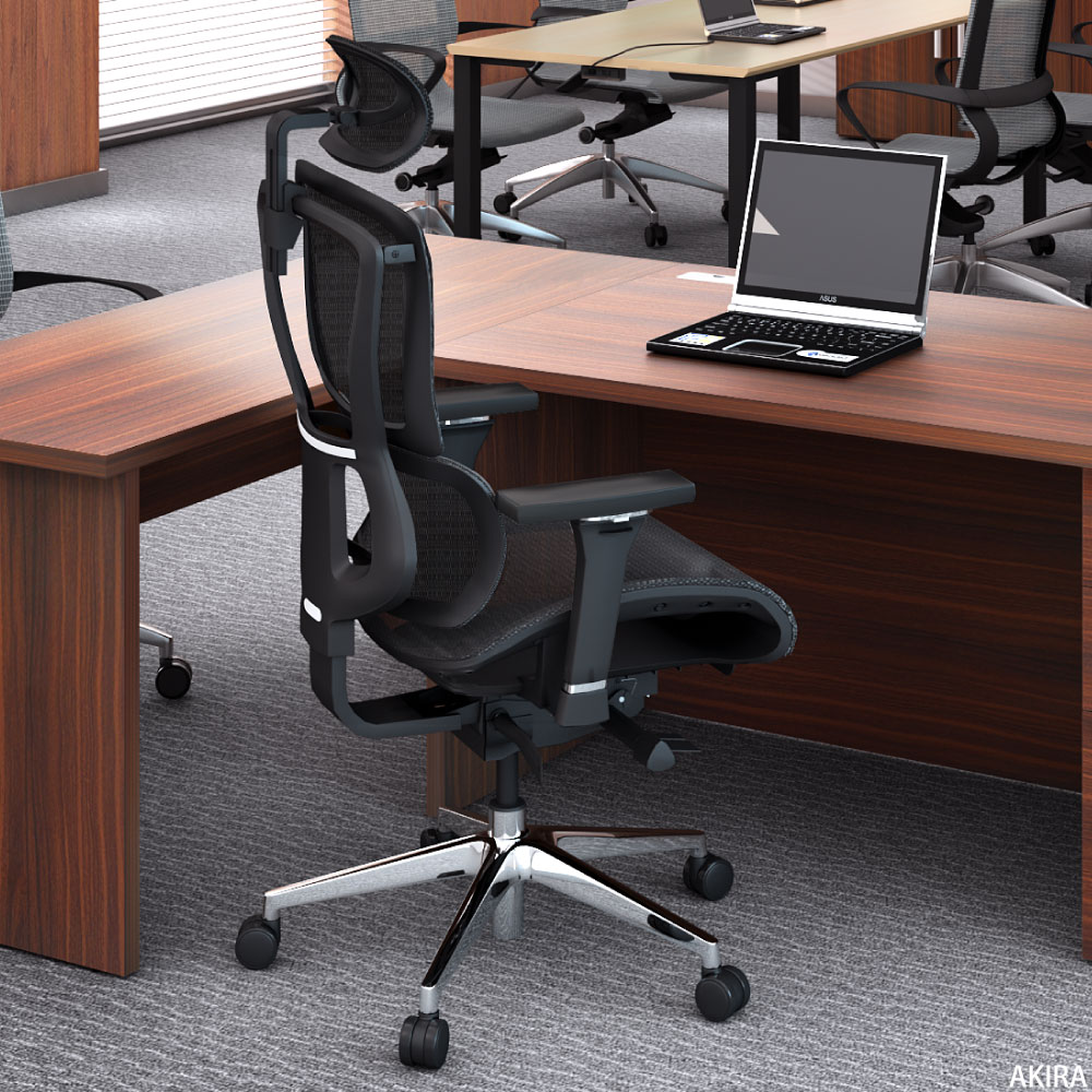 オフィスチェア デスクチェア 高級 疲れない リクライニング 肘掛け