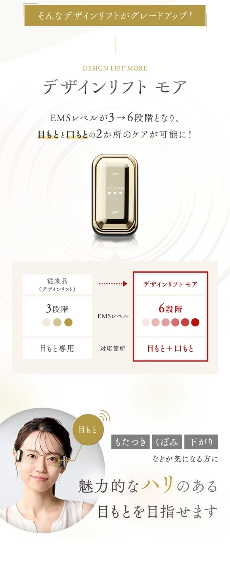 デザインリフトモア口もと集中4ヵ月コースN（C1）｜ヤーマン公式通販