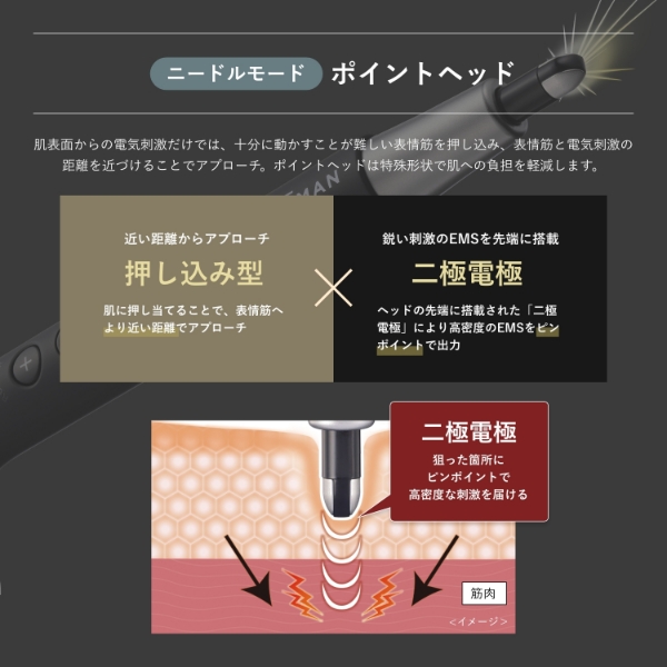 WAVY ニードルリフトポインター SP｜ヤーマン公式通販サイト