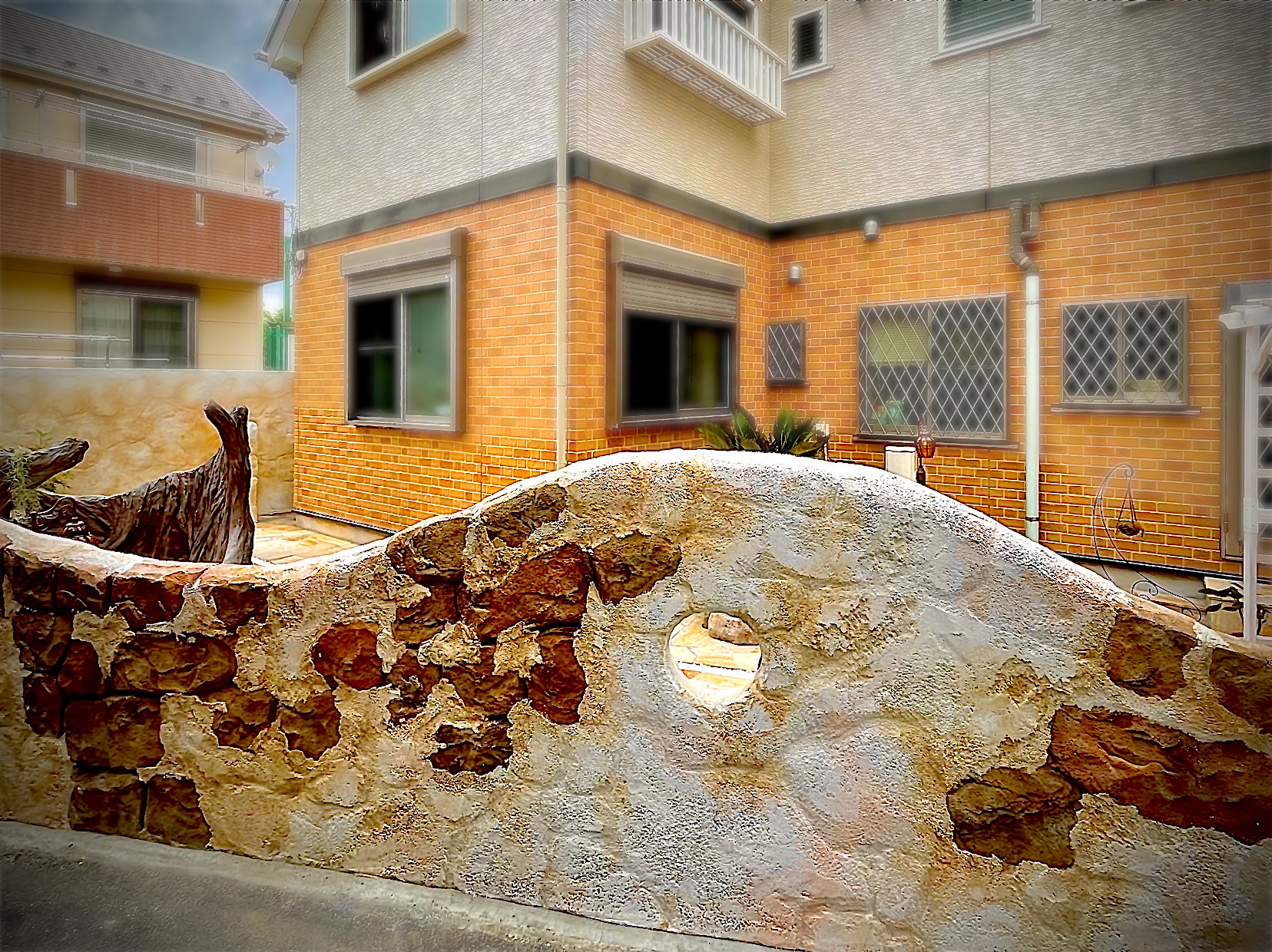 天然石とモルタル造形でつくる「ドライガーデン」が開園！ | BLOG