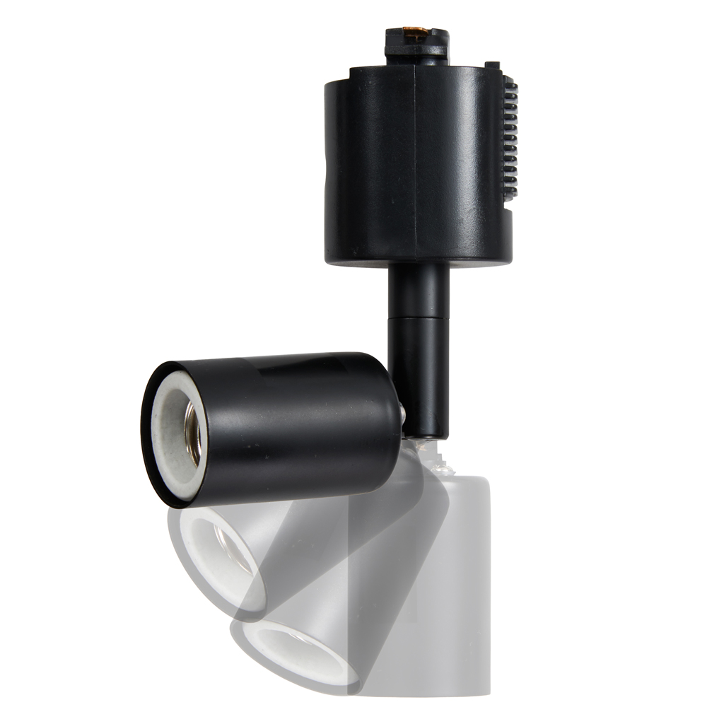 ライティングレール用スポットライト（ランプ別売・100Wまで）E17