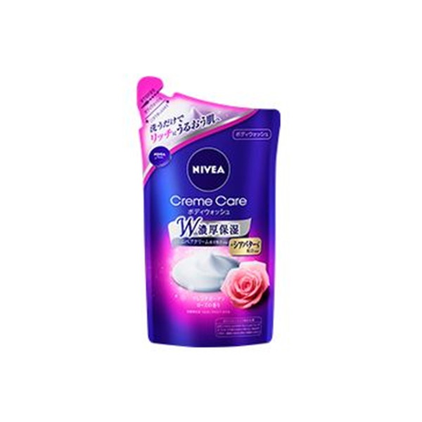 花王 ニベア クリームケア ボディウォッシュ フレンチガーデンローズの