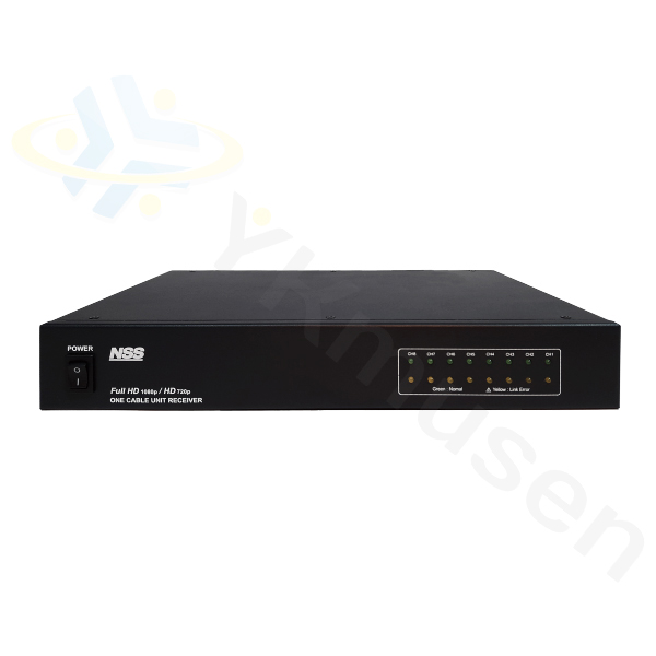 NSE908AVP-U UTC対応AHDワンケーブルカメラ用8ch電源ユニット | AHD