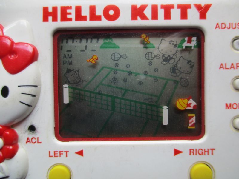 ハローキティ テニススクール 説説無 ゲームウォッチ - 遊戯屋