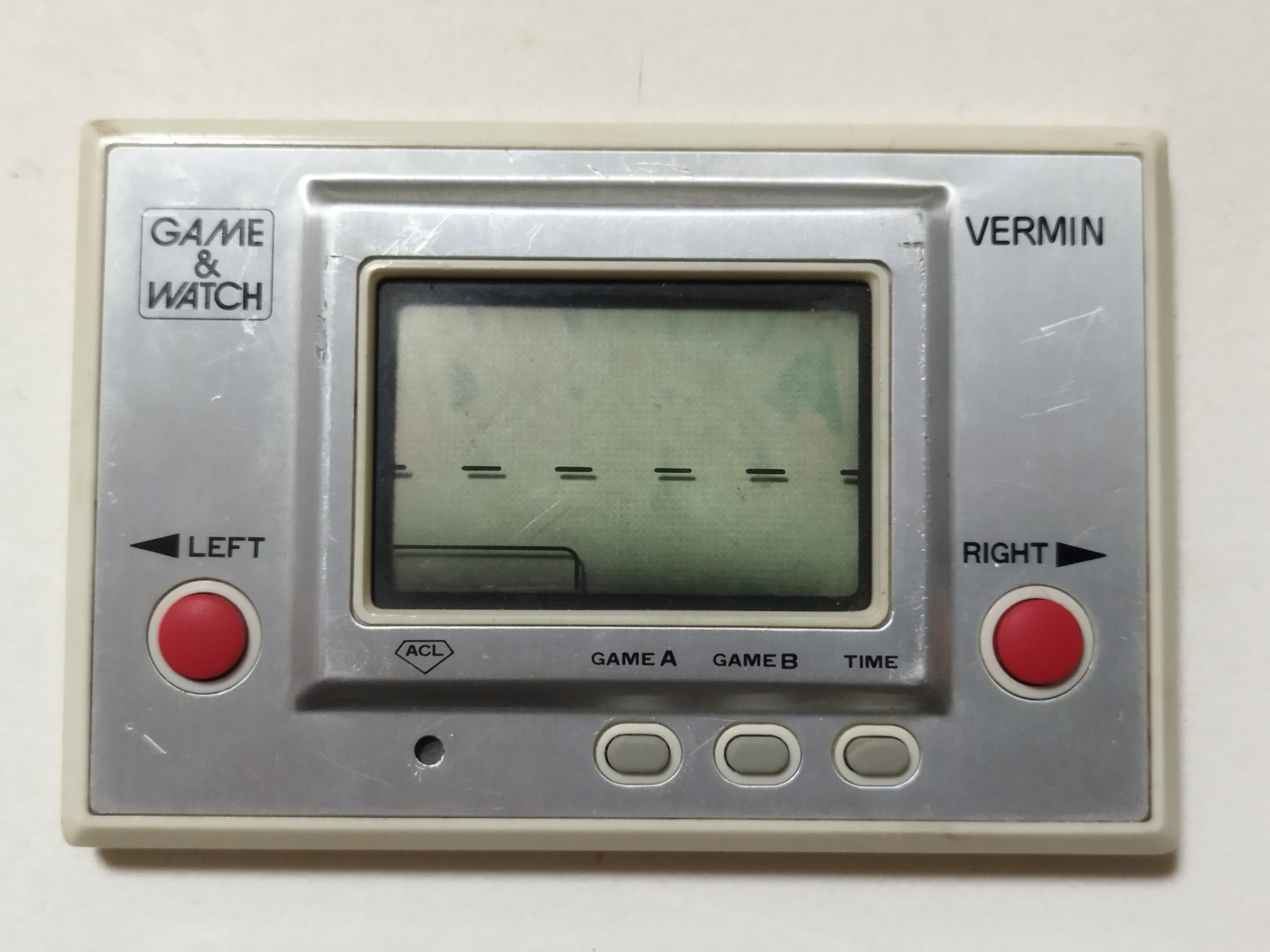 バーミン VERMIN ゲームウォッチ 箱説無 FCファミコン【管理1-1】 - 遊戯屋