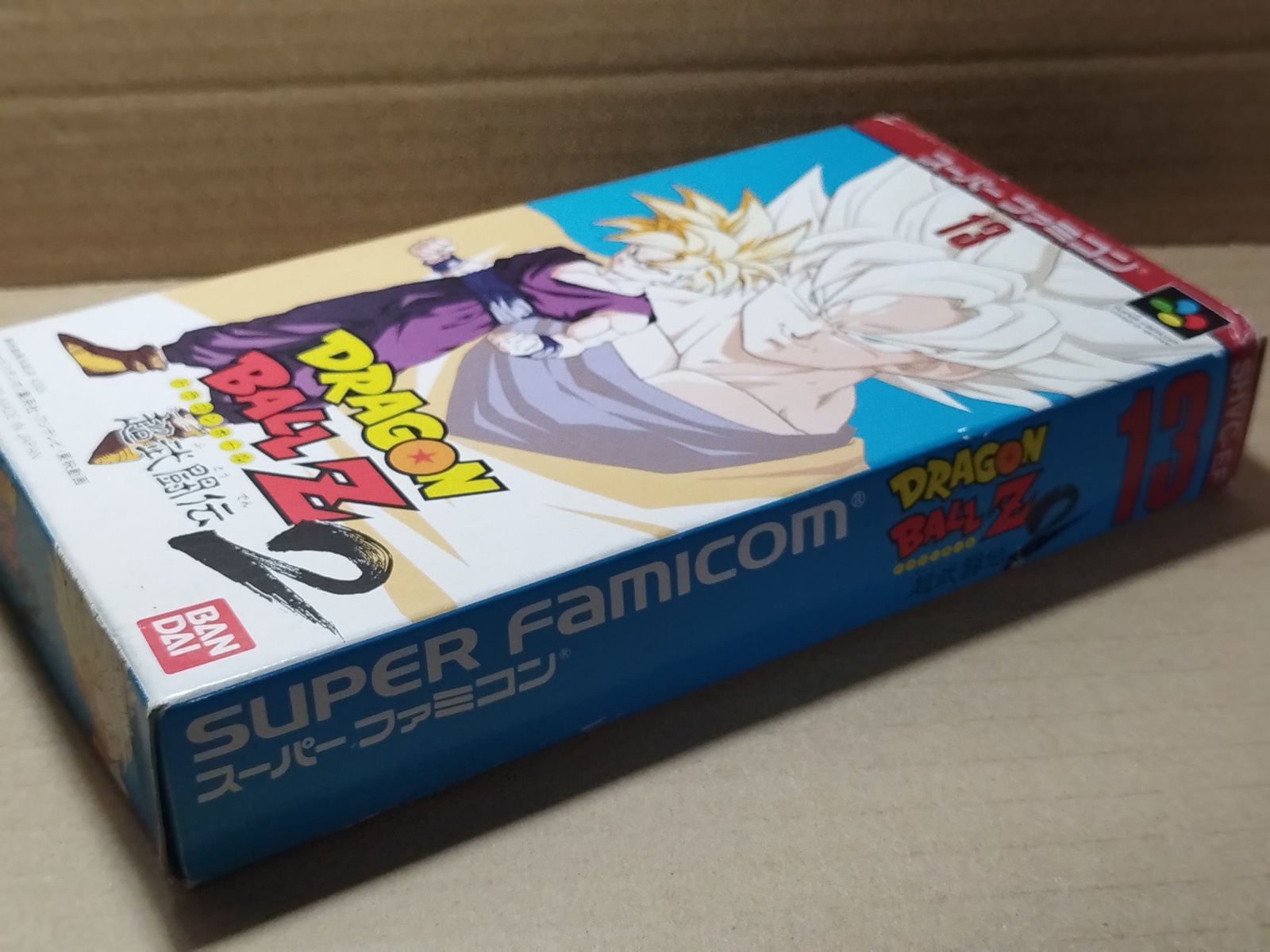 ドラゴンボールZ 超武闘伝2 箱説有 SFCスーパーファミコン【6h10