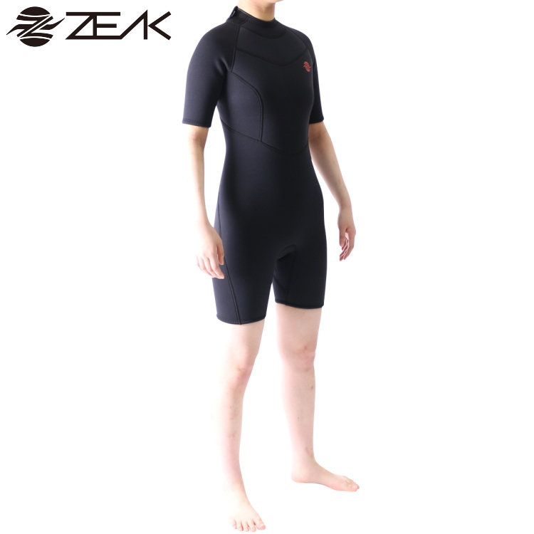ZEAK(ジーク) ウェットスーツ 女性用 レディース スプリング 3mm / 2mm