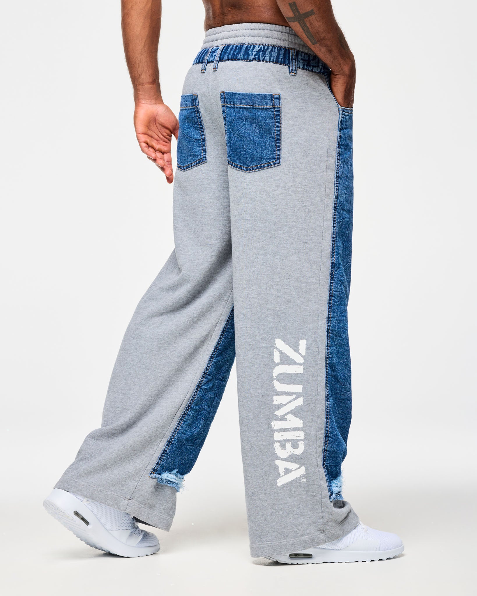 Blue Jean Denim Sweatpants – Zumba Wear | STRONG iD