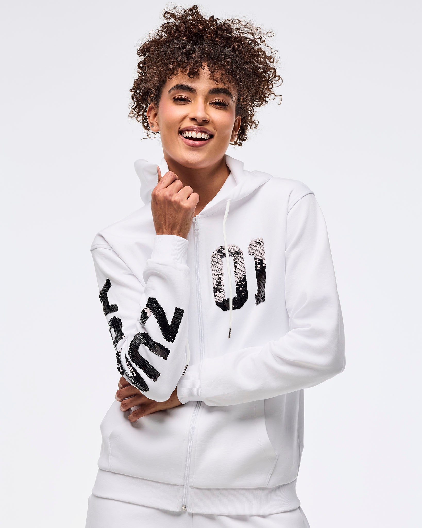 Zumba Sparkle Oversized Zip-Up Hoodie – Zumba Wear | STRONG iD