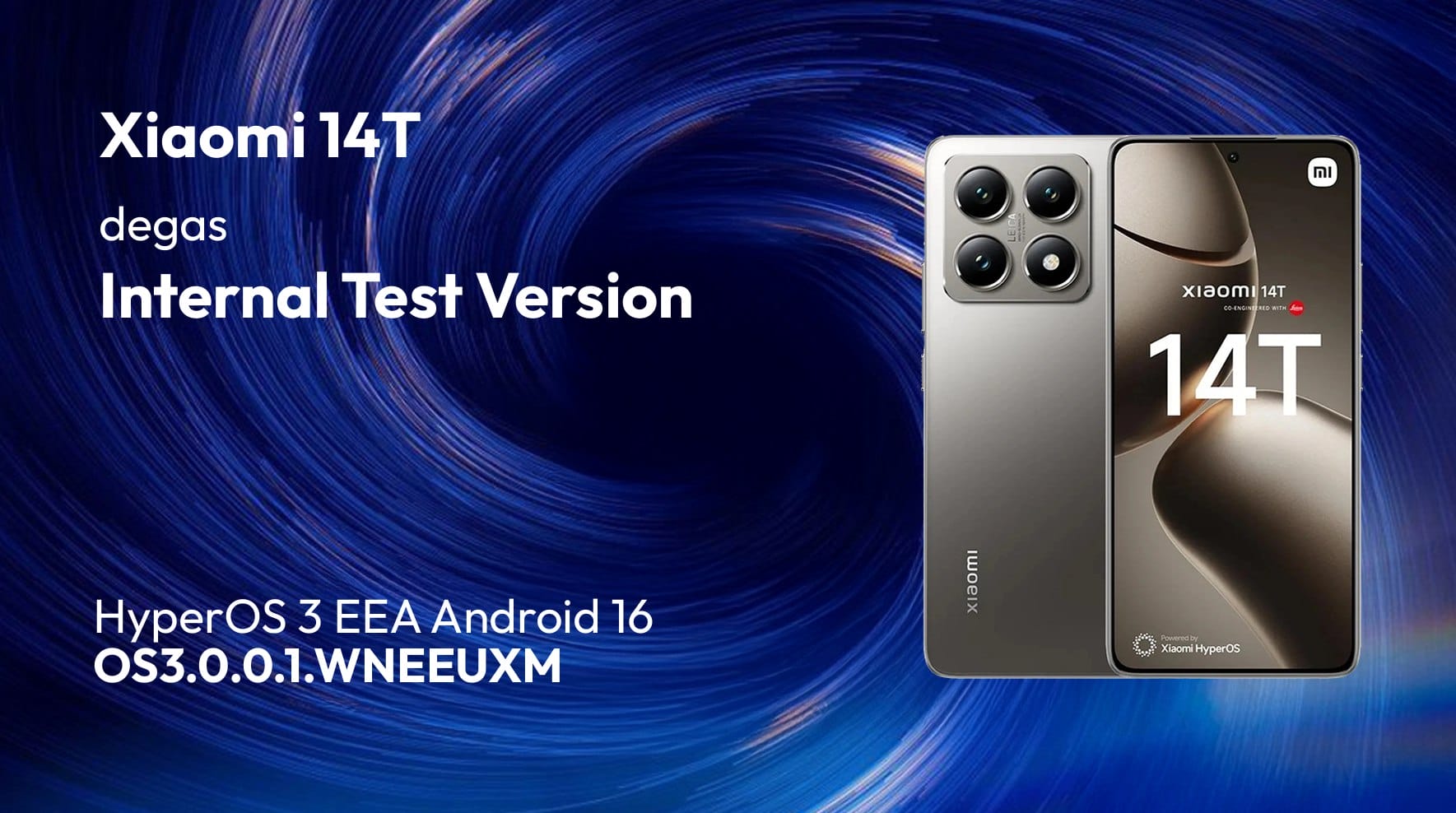 Xiaomi starts development work on HyperOS 3 for the Xiaomi 14