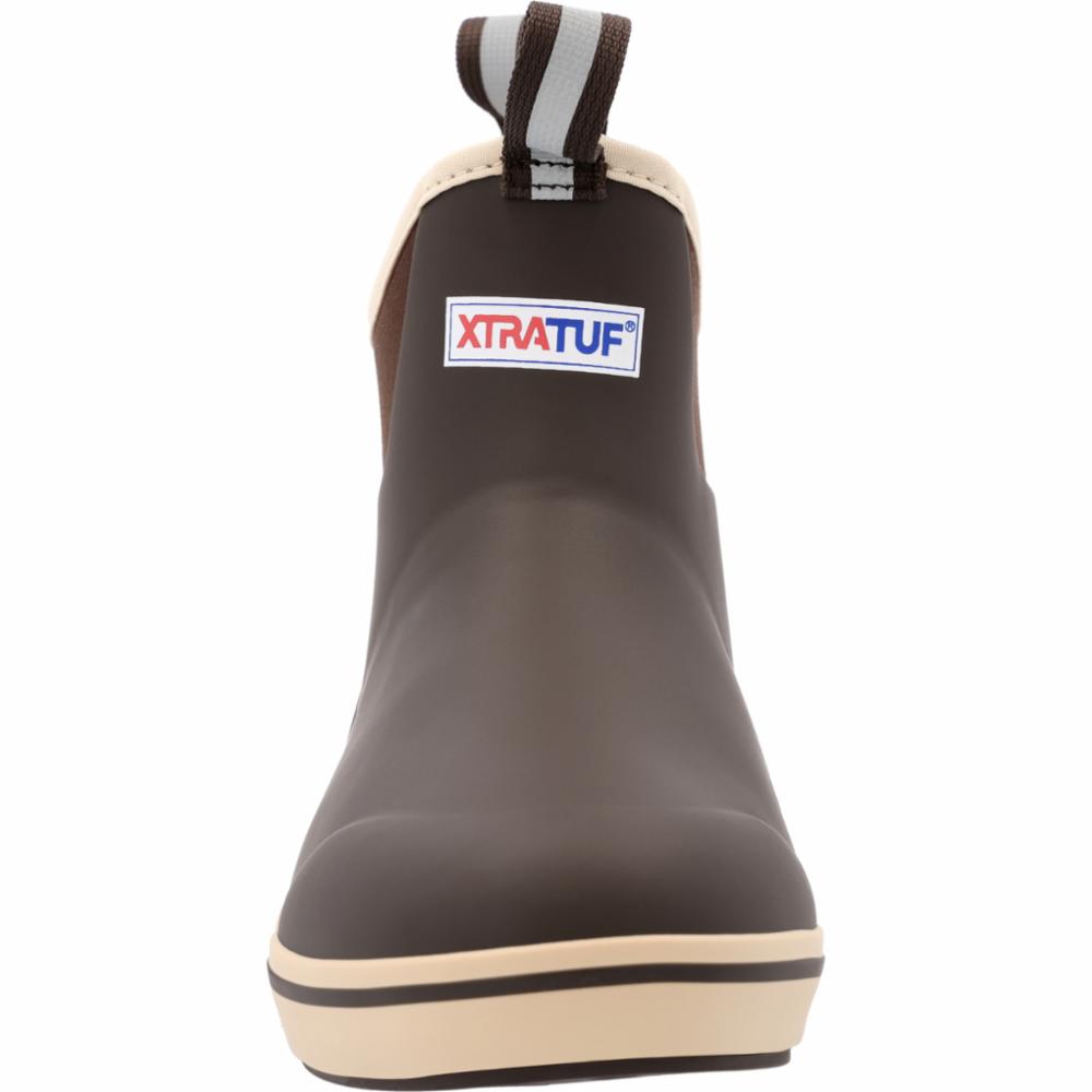 Xtratuf MENS 6 ANKLE DECK BOOT CHOCOLATE/TAN – Xtratuf Canada