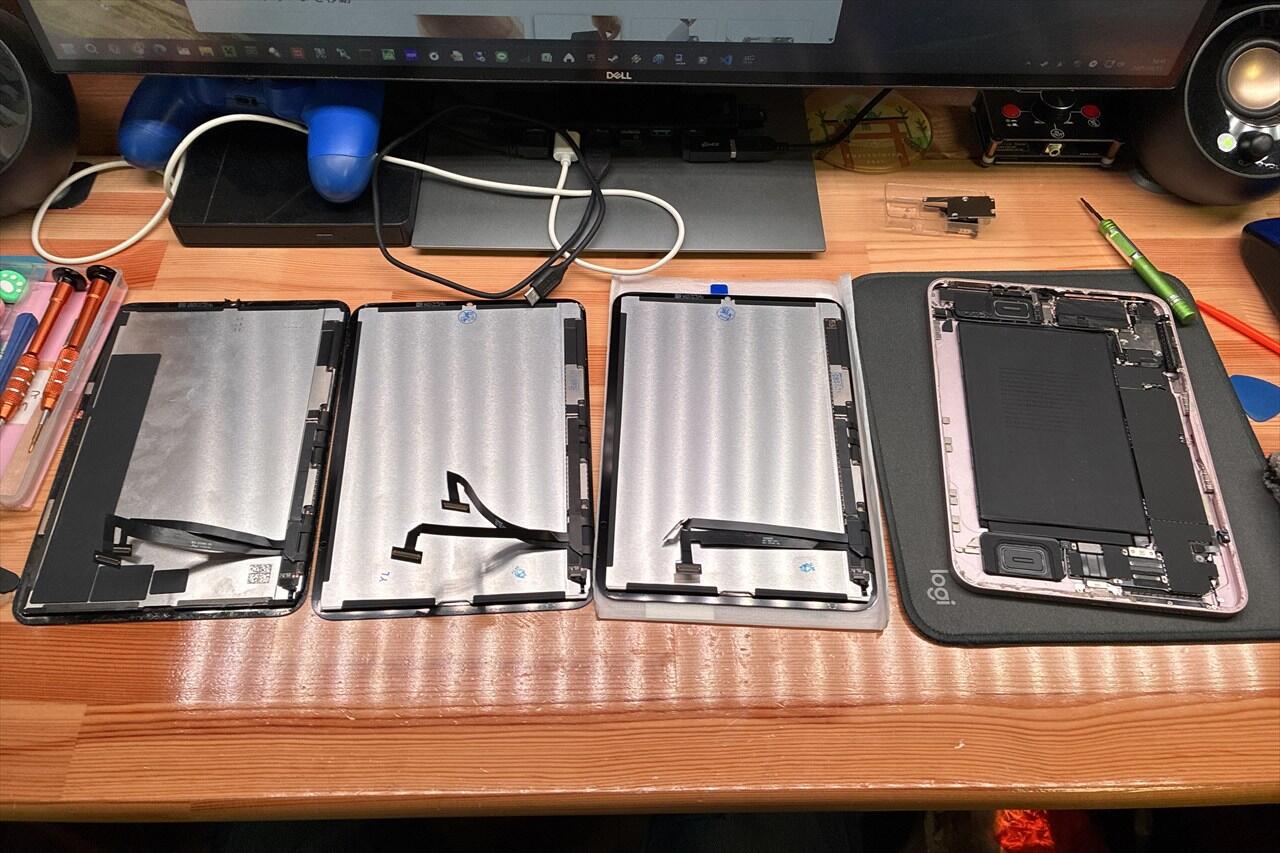 iPad mini 6を修理したら逆に液晶を壊しまくる😱 - ジムニーシエラのブログ