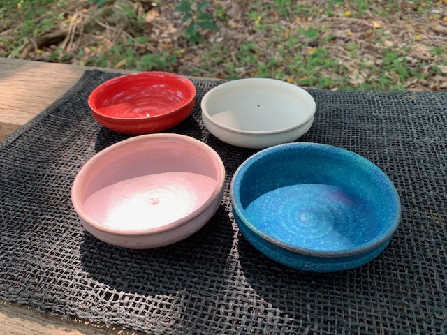 大嶺工房 平ぐい吞み | 通販もできる商品 | やちむん館工房 紗夢紗蘿