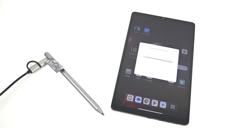 Lenovo Legion Tab (8.8”, 3)」で純正スタイラスペンでノート代わりに