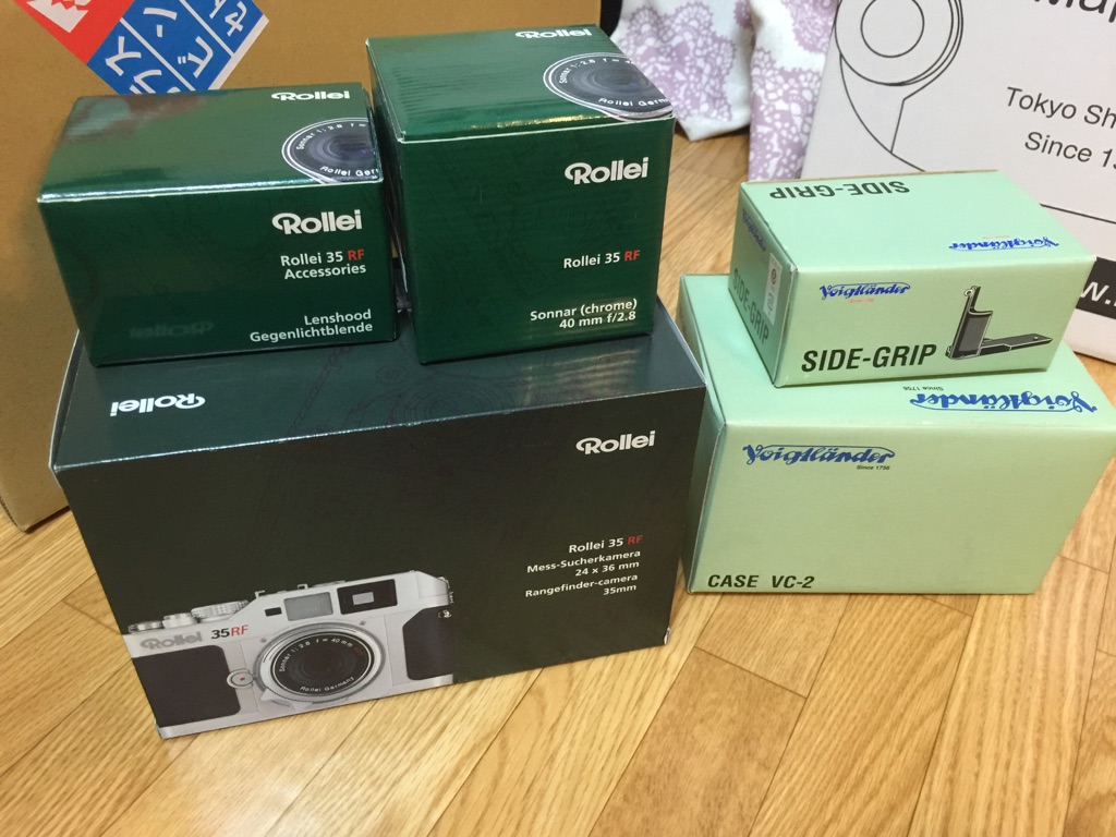 Rollei 35 RF - 晴れ時々ジャズ、雨のちカメラ