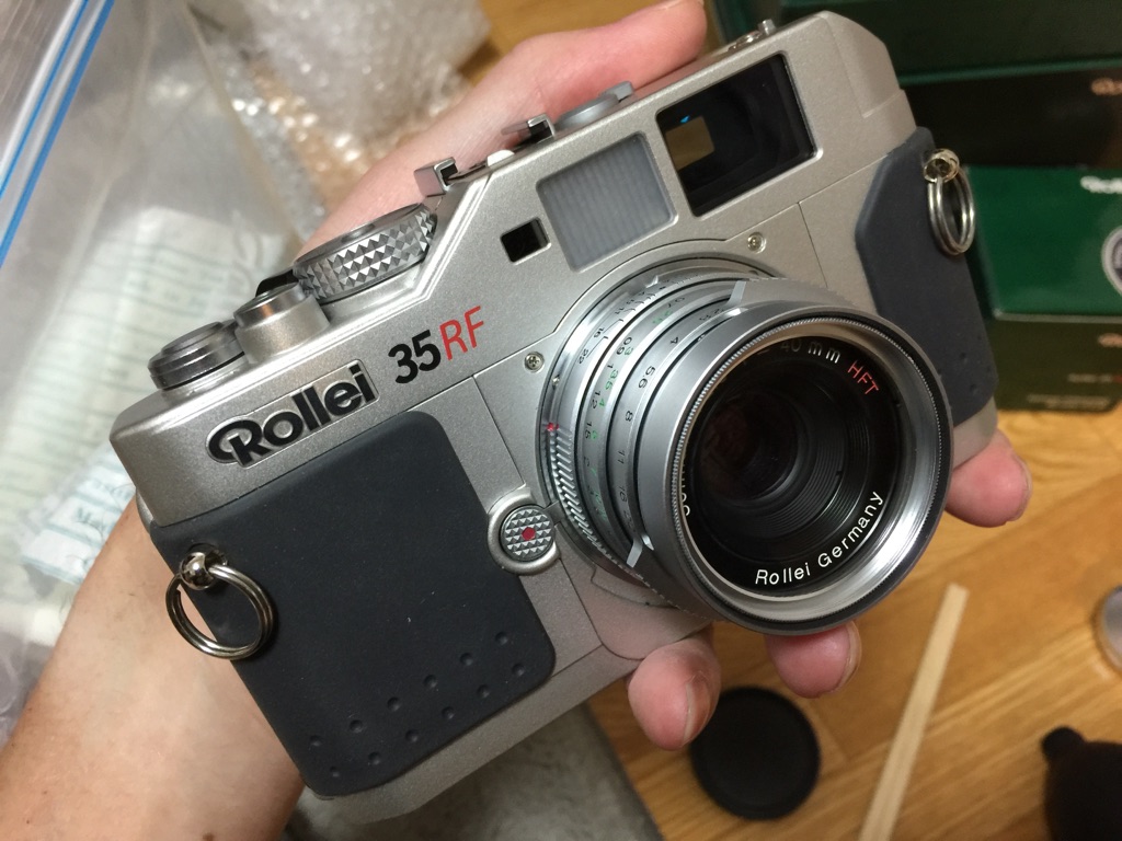 Rollei 35 RF - 晴れ時々ジャズ、雨のちカメラ