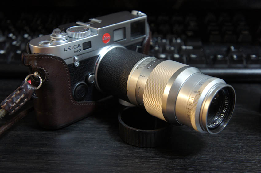 Mマウント 沈胴Elmar 90mm F4.0とHector 135mm F4.5買いました