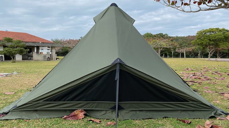 OneTigris CONIFER レビュー｜独特のフォルムをしたソロキャンプ用