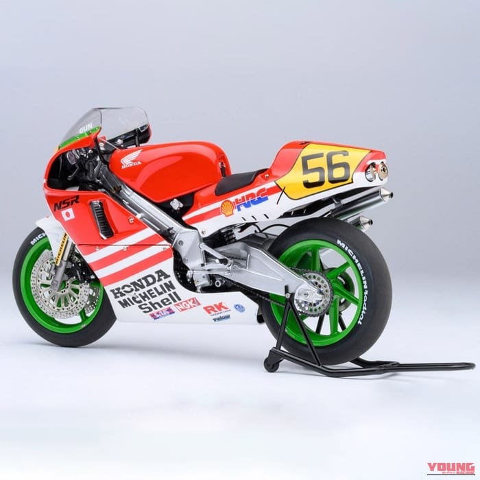 画像 No.11/12] 【バリバリ伝説】巨摩郡のNSR500が1/12スケールモデル